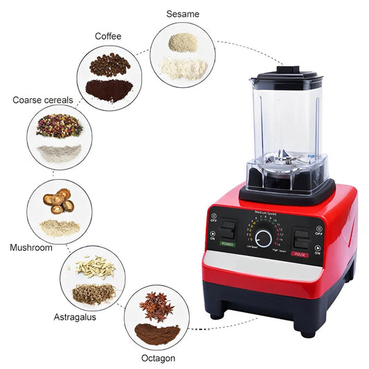 High-Power Commercial Blender 2L