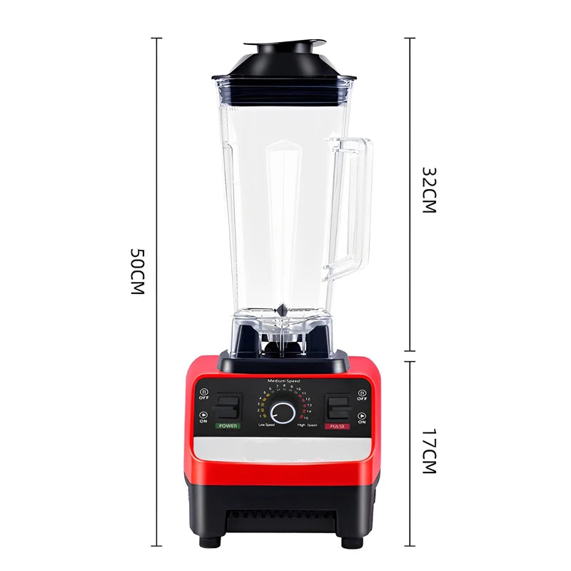 High-Power Commercial Blender 2L