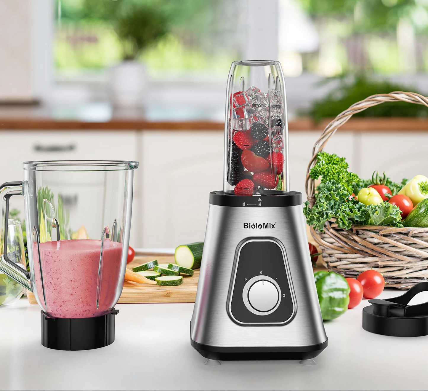 Glass Jar Power Blender 1.5L