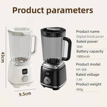 Portable Digital Blender 600ml