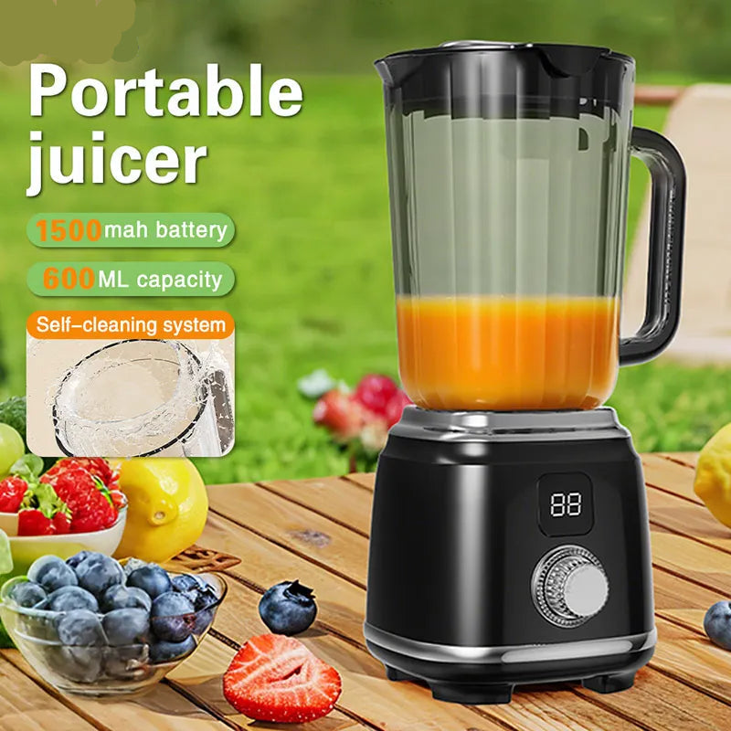 Portable Digital Blender 600ml
